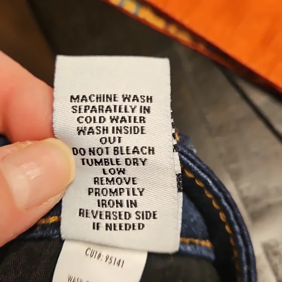 Celebrity Pink super stretchy petite Mid rise skinny blue jeans Size 20p - Picture 11 of 11